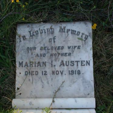 AUSTEN Marian L. -1918