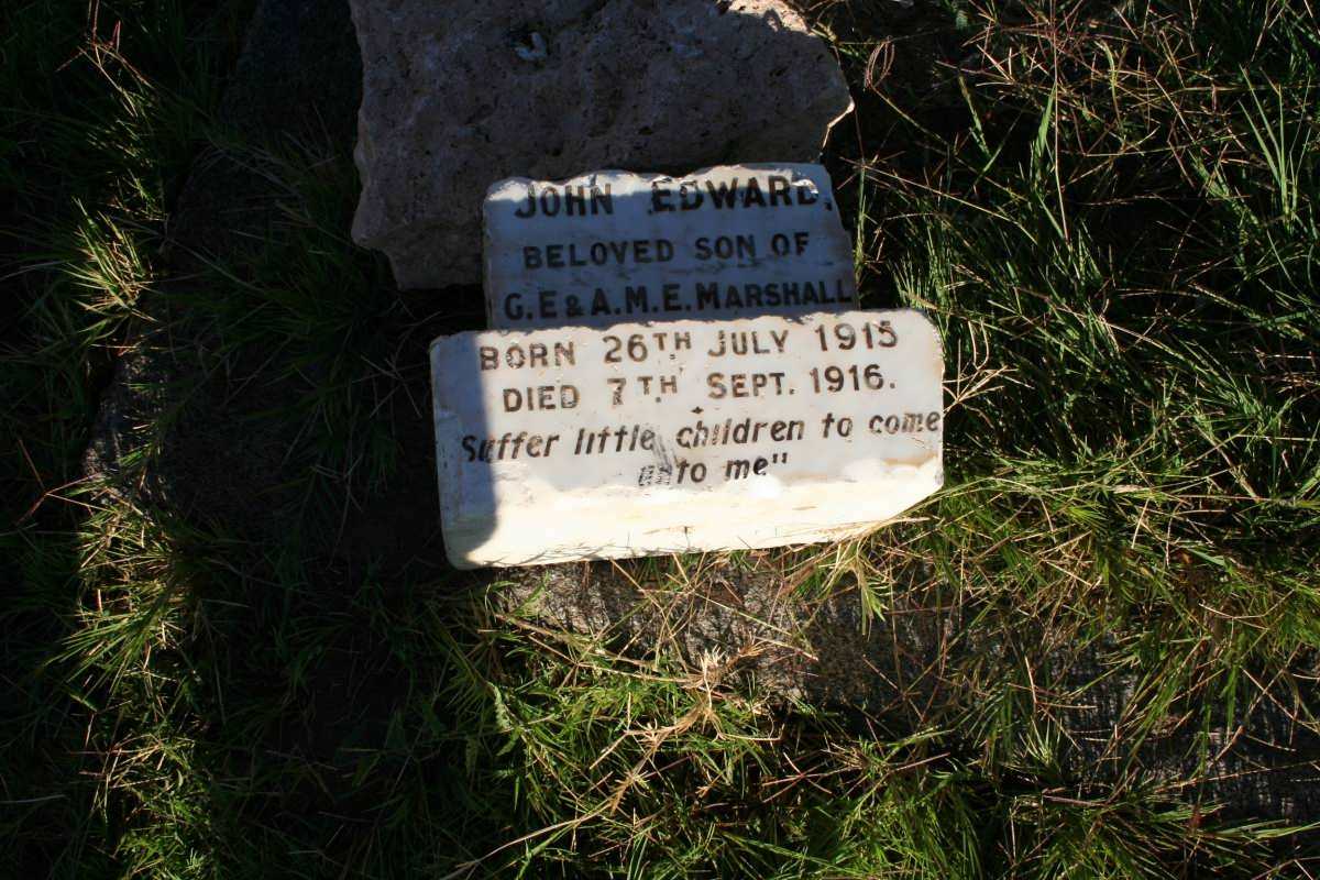 MARSHALL John Edward 1915-1916