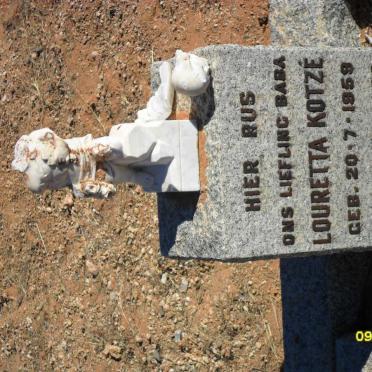 KOTZE Louretta 1959-1960