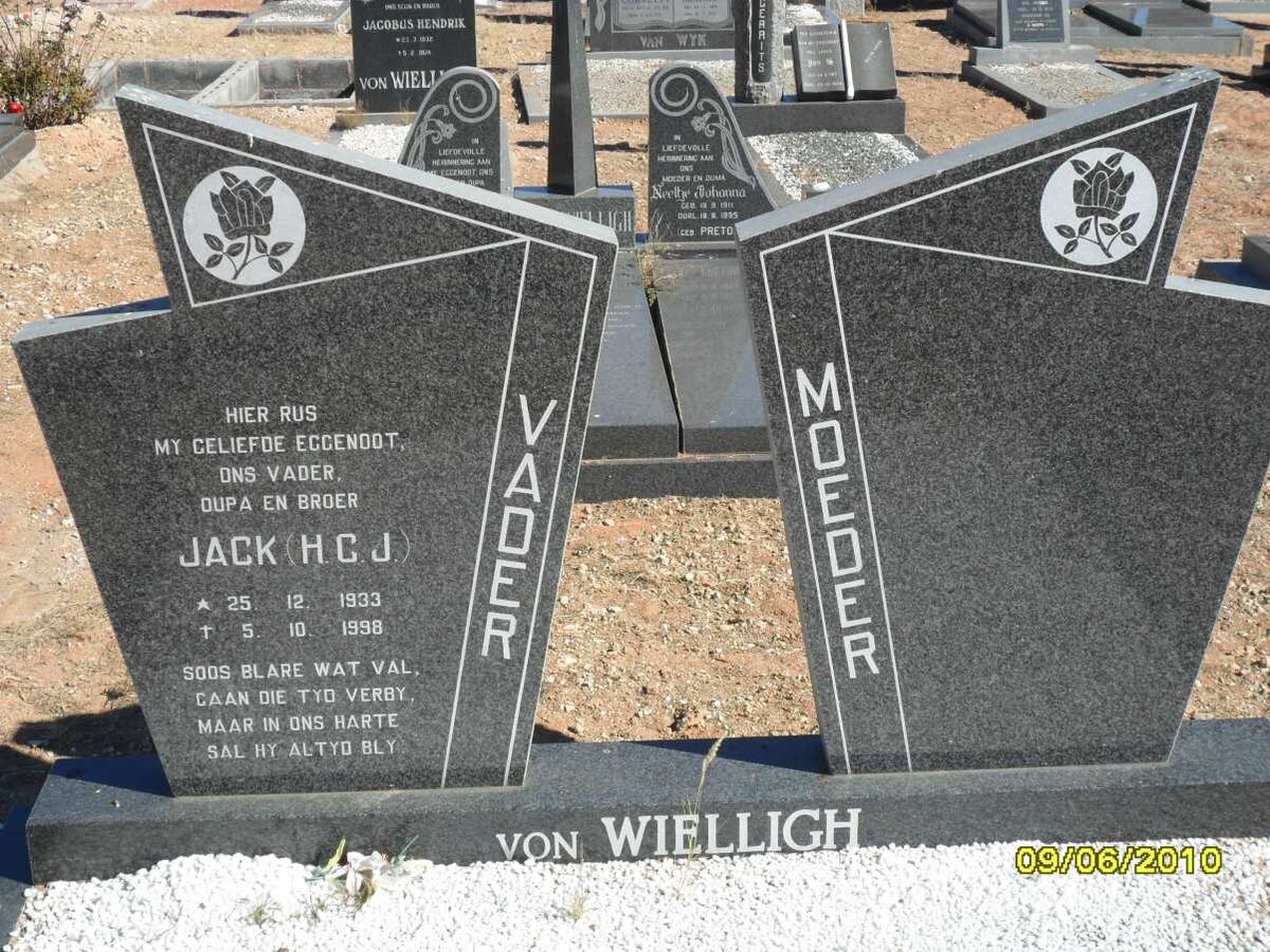 WIELLIGH H.C.J., von 1933-1998