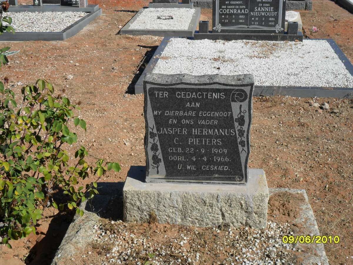PIETERS Jasper Hermanus C. 1909-1966