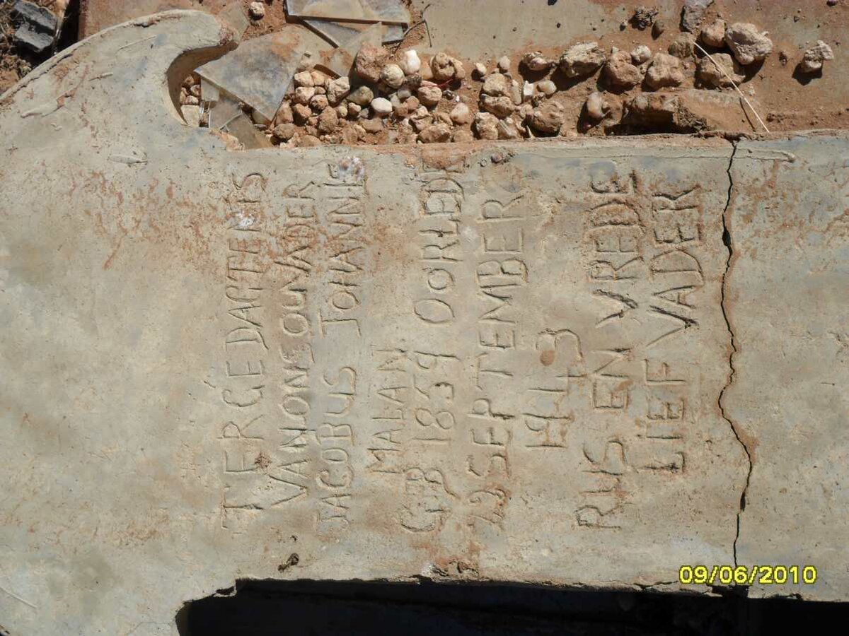 MALAN Jacobus Johannes 1859-1943