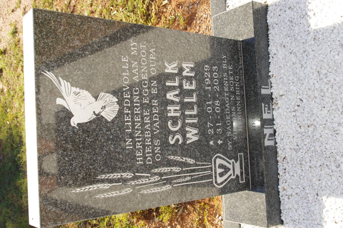 NEL Schalk Willem 1929-2003