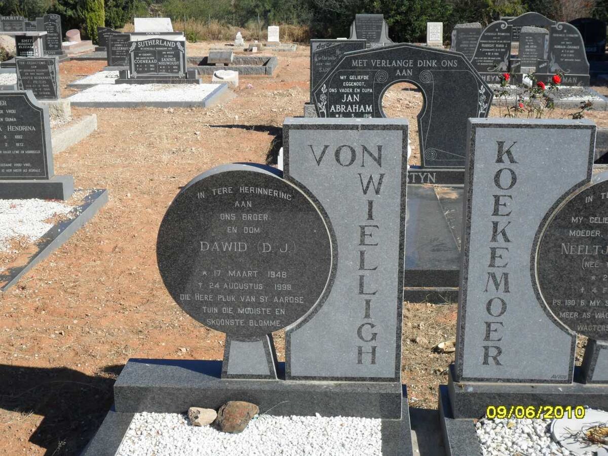 WIELLIGH D.J., von 1948-1998