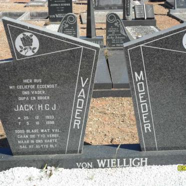 WIELLIGH H.C.J., von 1933-1998