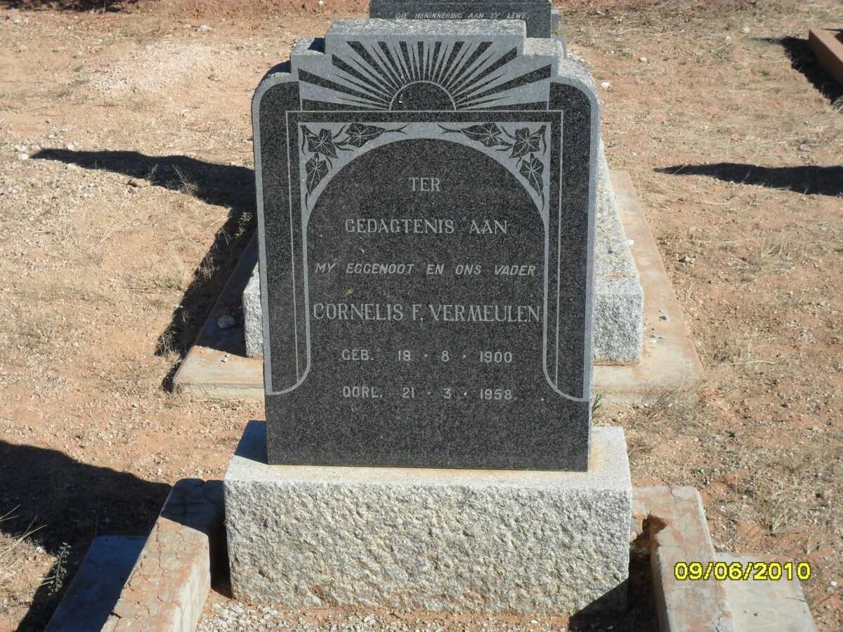 VERMEULEN Cornelis F. 1900-1958