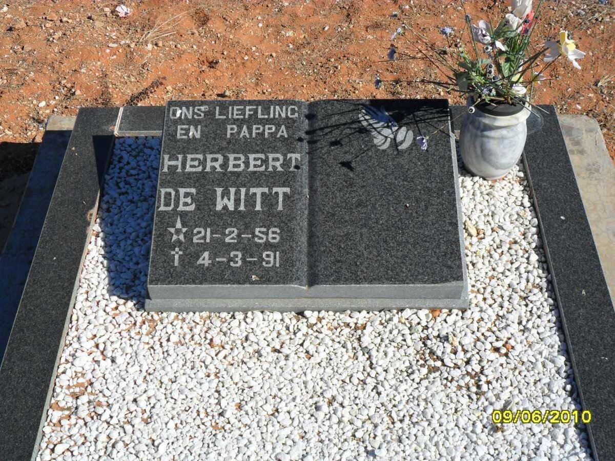 WITT Herbert, de 1956-1991
