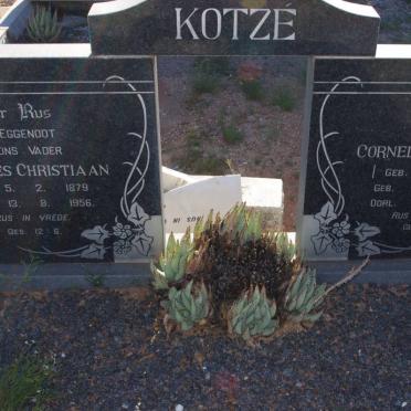 KOTZE Johannes Christiaan 1879-1956 &amp; Cornelia Gertruida DE KLERK 1887-1972