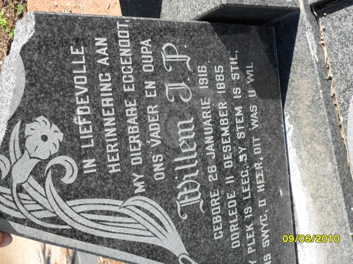 STRAUSS Willem J.P. 1916-1985