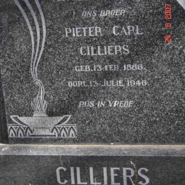 CILLIERS Pieter Carl 1886-1946