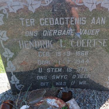 COERTSE Hendrik L. 1868-1944