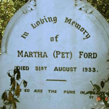 FORD Martha -1933