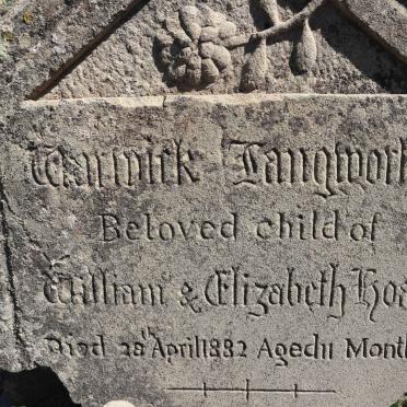 HOATH Warwick Langworthy -1882