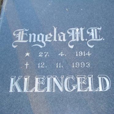 KLEINGELD Engela M.F. 1914-1993