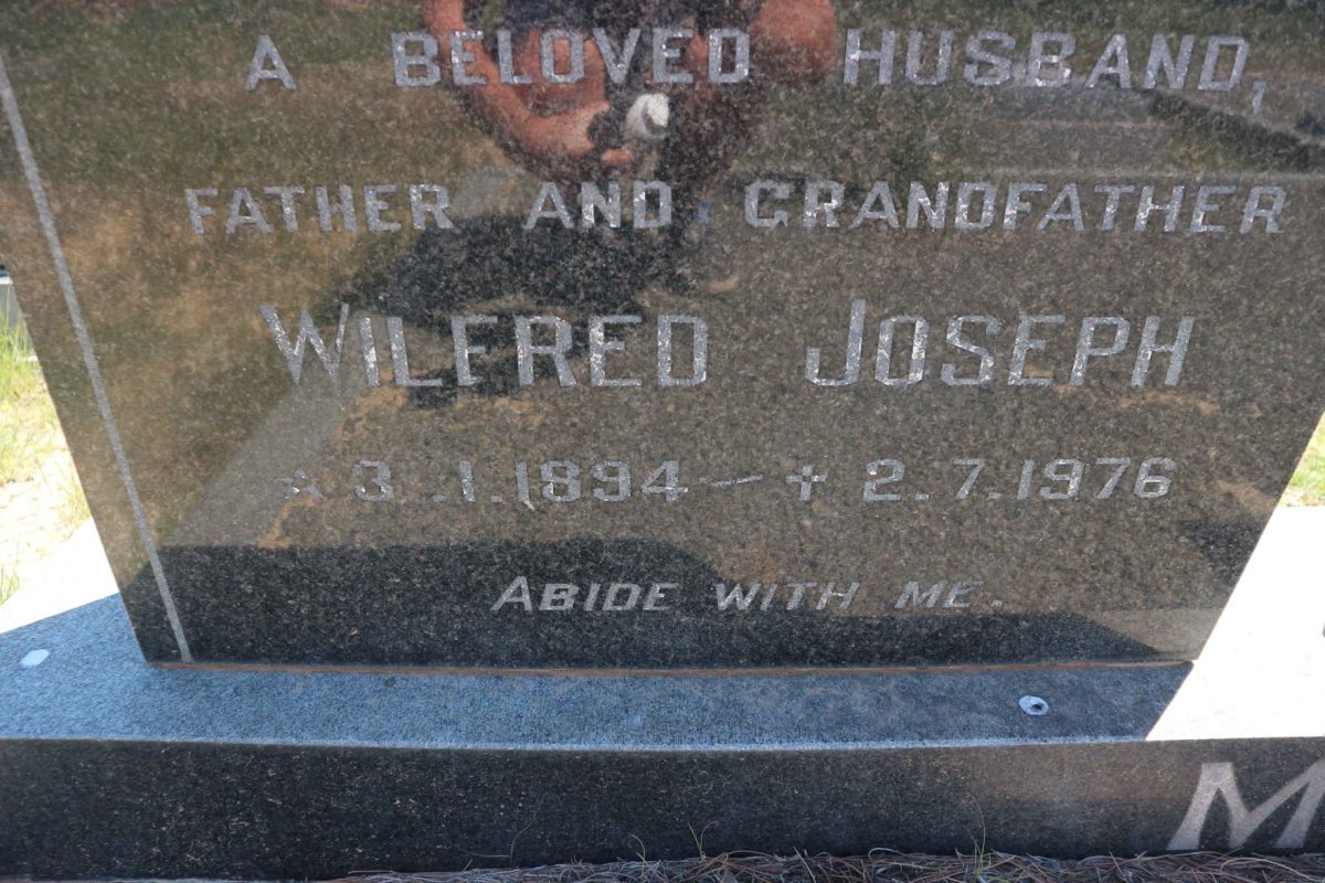 MASKELL Wilfred Joseph 1894-1976 &amp; P.S. V. NIEKERK 1903-1992