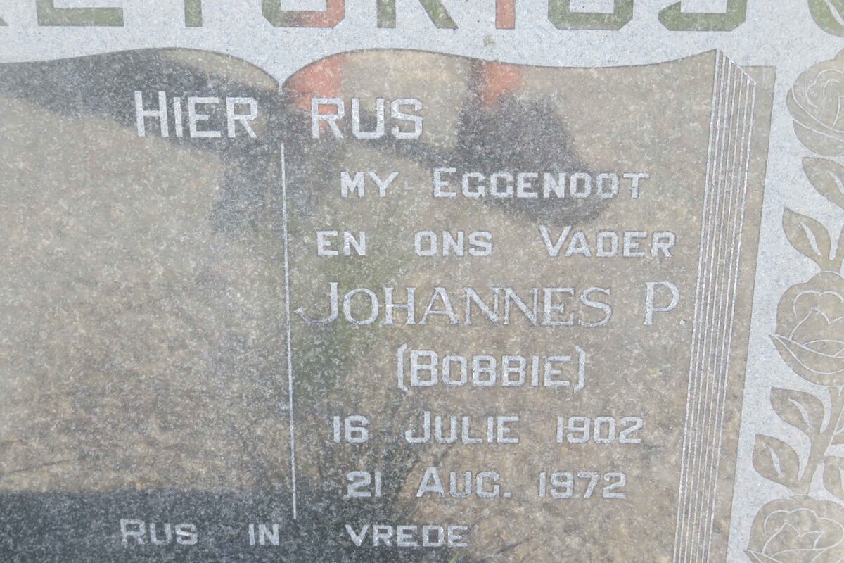 PRETORIUS Johannes 1902-1972