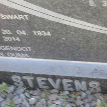 STEVENS Francois 1917-1970 &amp; Francina Maria Swart VILJOEN 1934-2014