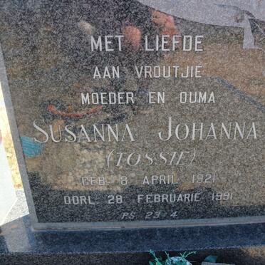 STYGER Willem de Vries 1915-1995 &amp; Susanna Johanna 1921-1991