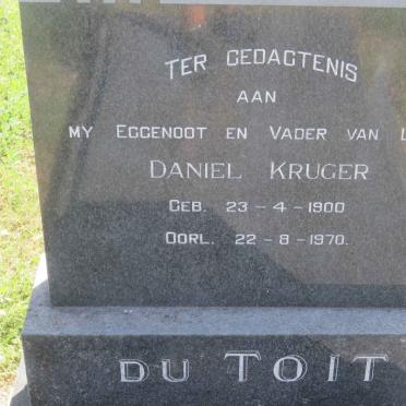 TOIT Daniel Kruger, du 1900-1970