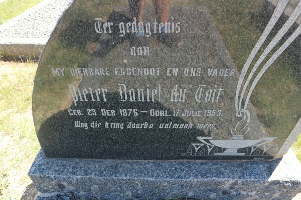 TOIT Pieter Daniel, du 1876-1953