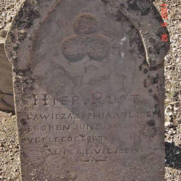 VILJOEN Lawieza Sophia 1883-1884
