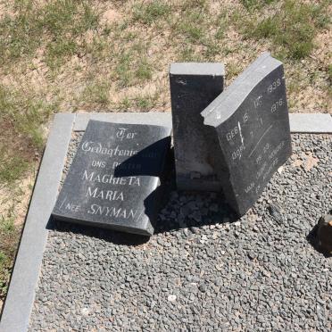 ? Magrieta Maria nee SNYMAN 1938-1976