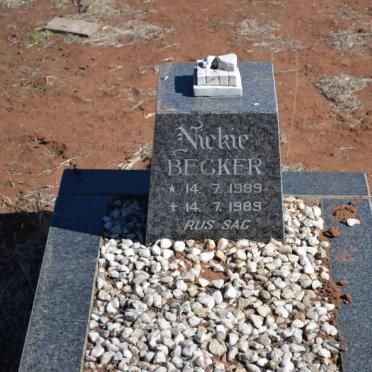 BECKER Nickie 1989-1989