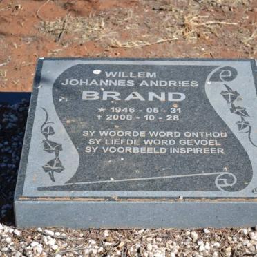 BRAND Willem Johannes Andries 1946-2008
