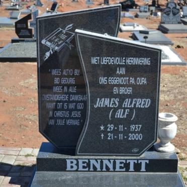 BENNETT James Alfred 1937-2000
