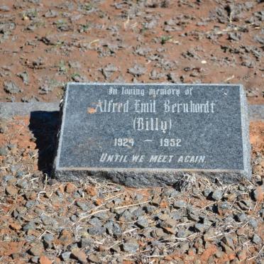 BERNHARDT Alfred Emil 1924-1952