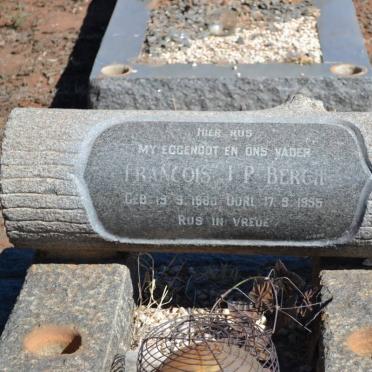 BERGH Francois I.P. 1880-1955