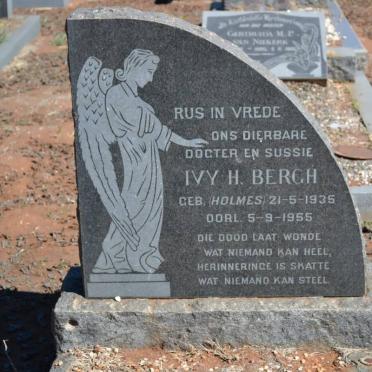 BERGH Ivy H. nee HOLMES 1935-1955