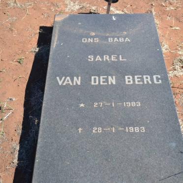 BERG Sarel, van den 1983-1983