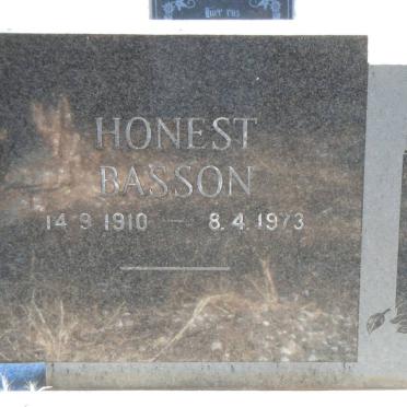BASSON Honest 1910-1973