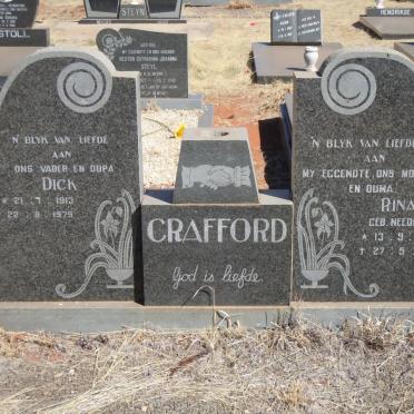CRAFFORD Dick 1913-1979 &amp; Rina NEEDHAM 1916-1979