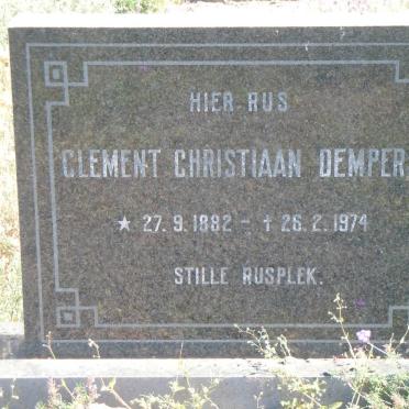 DEMPERS Clement Christiaan 1882-1974