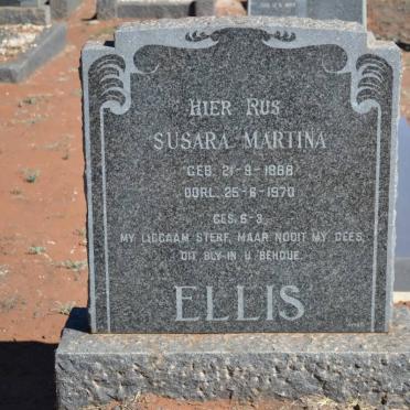 ELLIS Susara Martina 1888-1970