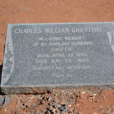 GRIFFITHS Charles William 1896-1952