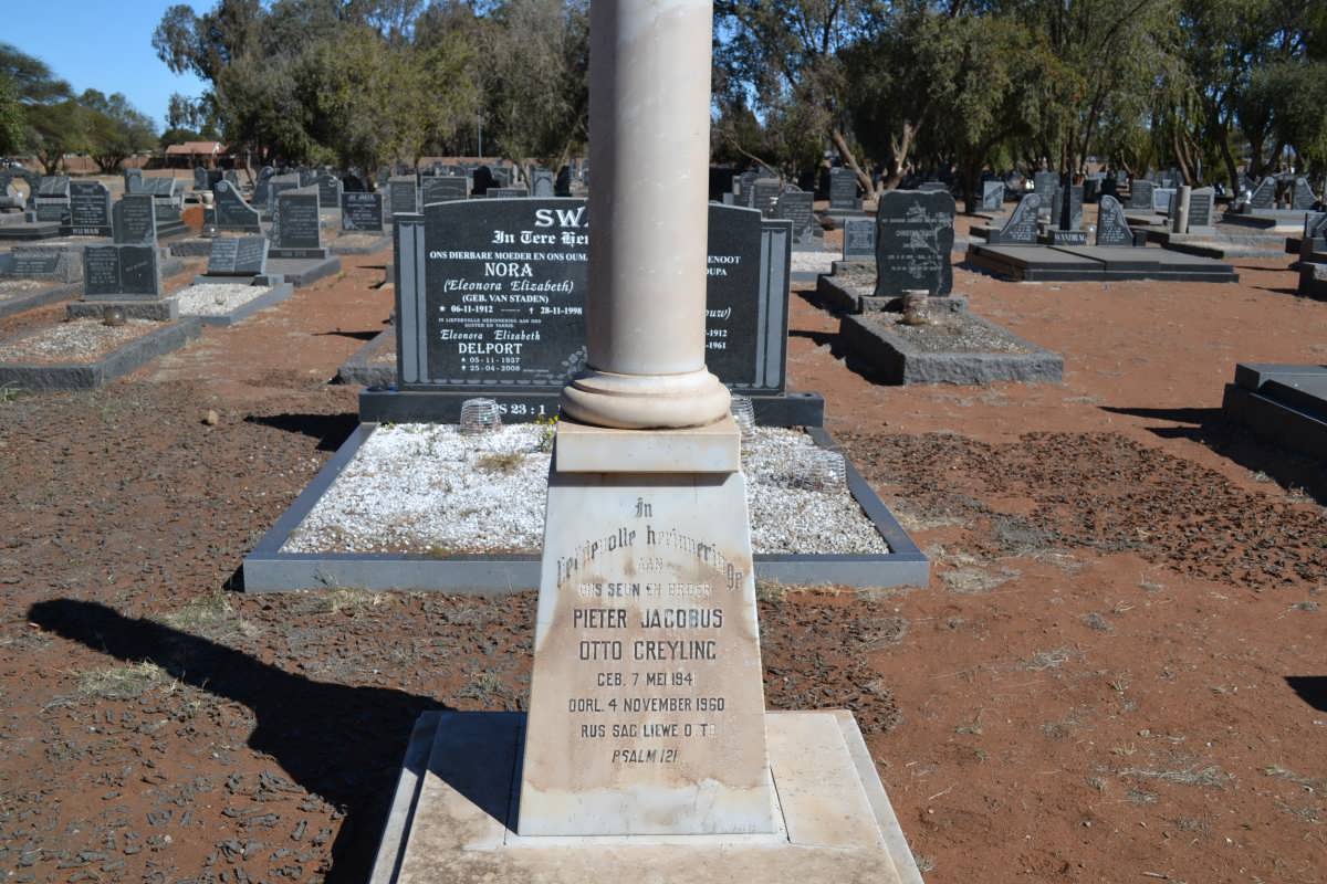 GREYLING Pieter Jacobus Otto 1941-1960