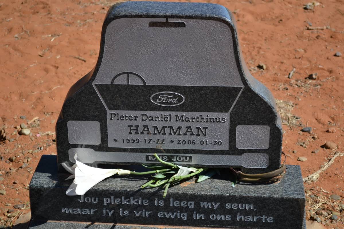 HAMMAN Pieter Daniel Marthinus 1999-2006