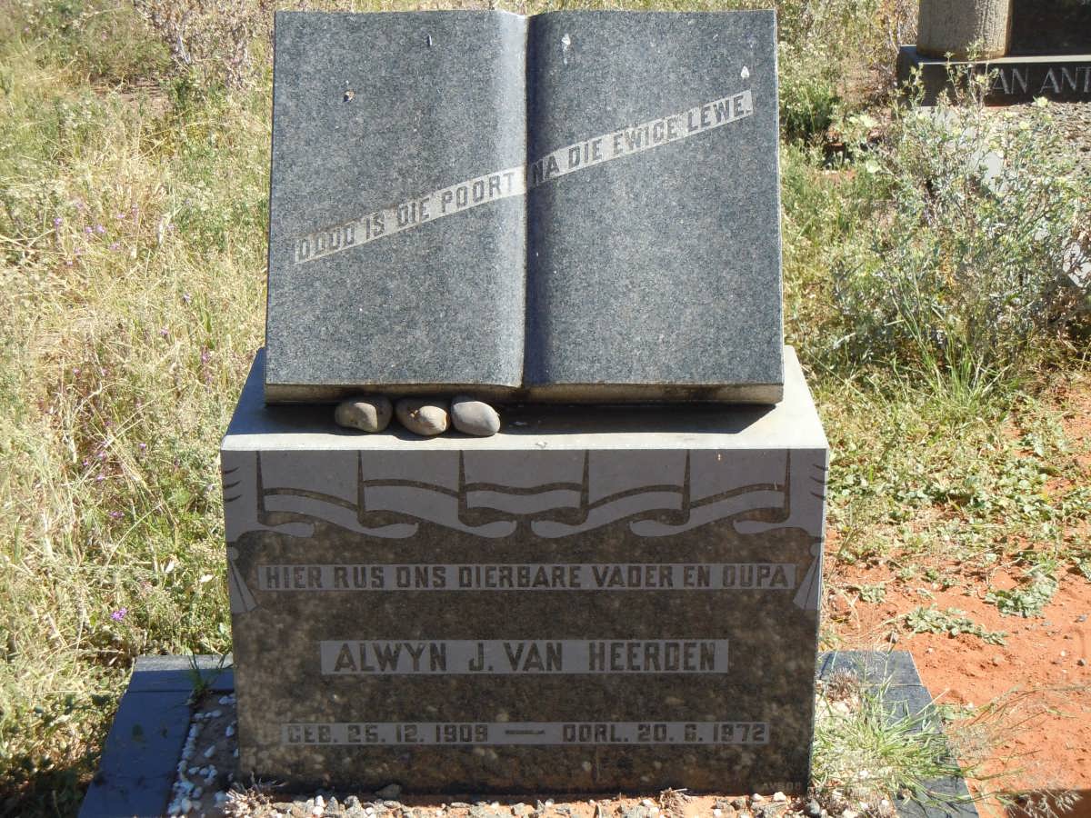 HEERDEN Alwyn J., van 1909-1972