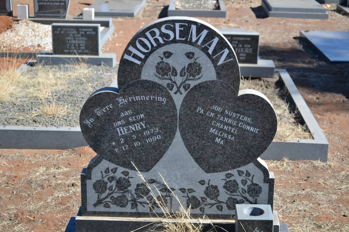 HORSEMAN Henry 1973-1990