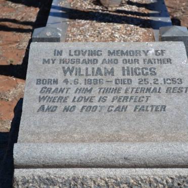 HIGGS William 1886-1953