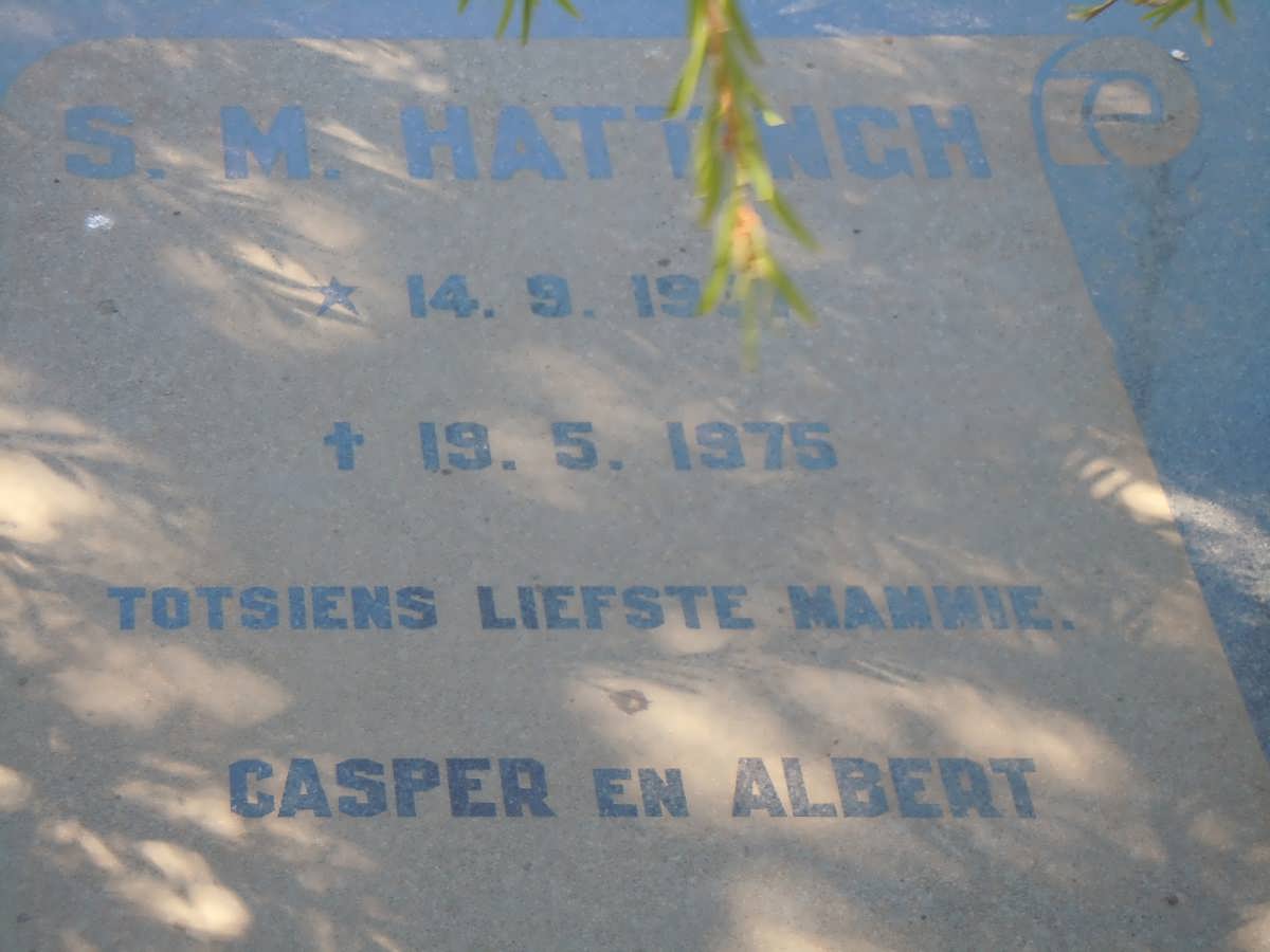 HATTINGH S.M. 1937-1975