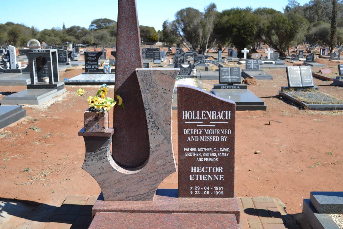 HOLLENBACH Hector Etienne 1951-1999