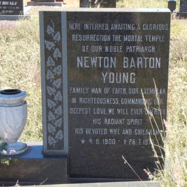 YOUNG Newton Barton 1900-1970