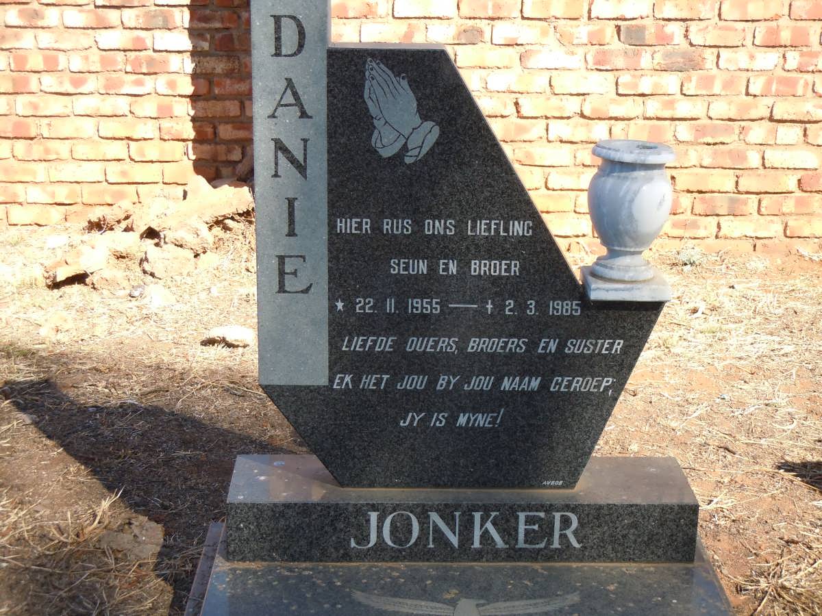 JONKER Danie 1955-1985