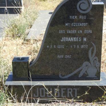 JOUBERT Johannes M. 1896-1972