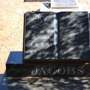 JACOBS Boy 1921-1985