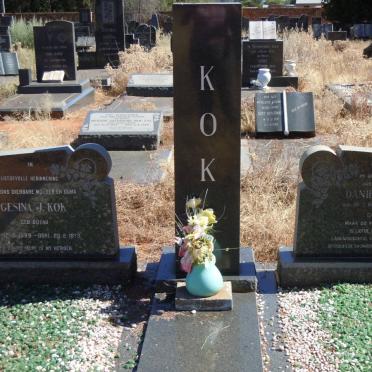 KOK Daniel J. 1891-1969 &amp; Gesina J. BOTHA 1899-1973